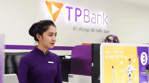 Hôm nay 20/3, cổ đông TPBank nhận quyền hưởng cổ tức 25% bằng tiền mặt
