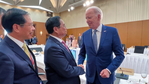 Thủ tướng Phạm Minh Chính gặp Tổng thống Mỹ Joe Biden