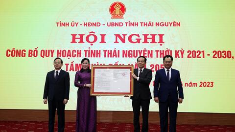 Nền tảng kiến tạo không gian phát triển mới cho tỉnh Thái Nguyên