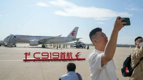 Trung Quốc: Máy bay chở khách nội địa C919 thực hiện chuyến bay thương mại đầu tiên