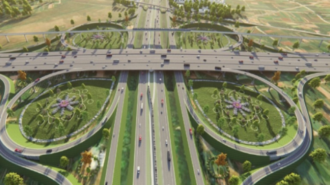 Hà Nội giải phóng 80% mặt bằng Vành đai 4 trước ngày khởi công