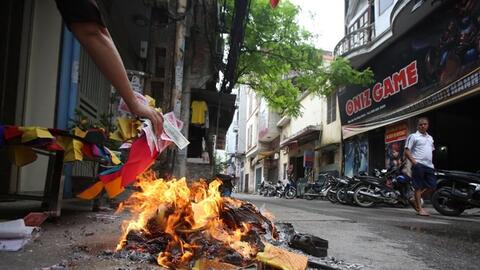 Đốt vàng mã gây hỏa hoạn bị xử phạt thế nào?