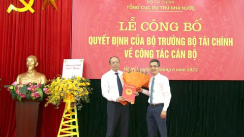 Điều động, bổ nhiệm Quyền Tổng cục trưởng Dự trữ Nhà nước