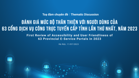 Nhiều cổng dịch vụ công trực tuyến cấp tỉnh vẫn chưa hỗ trợ tự động cập nhật thông tin tài khoản