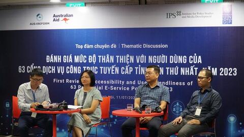 Dịch vụ công trực tuyến cần phải thân thiện hơn với người khuyết tật