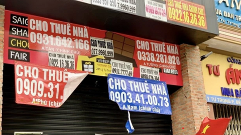 "Cơn lốc" trả mặt bằng nhà phố cho thuê tại vị trí trung tâm Hà Nội, TP.HCM lan rộng