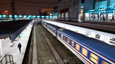 Đường sắt thay đổi giờ tàu chạy trên tuyến Bắc - Nam