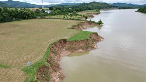 Báo động sông Mã “nuốt” đất sản xuất của 29 hộ dân ở Thanh Hóa