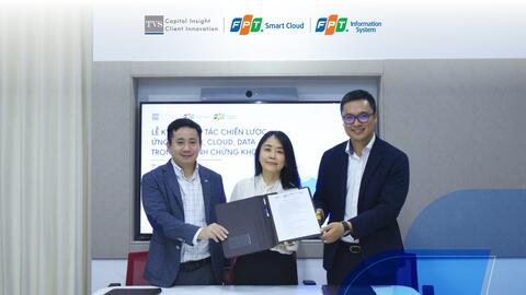 FPT Smart Cloud và CTCP Chứng khoán Thiên Việt kí kết hợp tác chiến lược