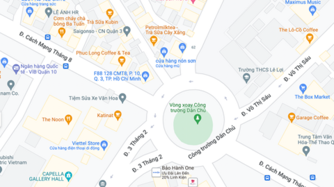 Điều chỉnh dự án cầu vượt thép tại ngã sáu Công trường Dân Chủ