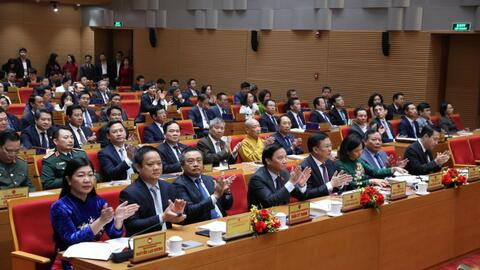 Khai mạc kỳ họp thứ 14 HĐND TP Hà Nội