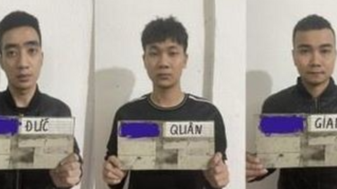 Bắt quả tang nhóm đối tượng sử dụng trái phép ma túy