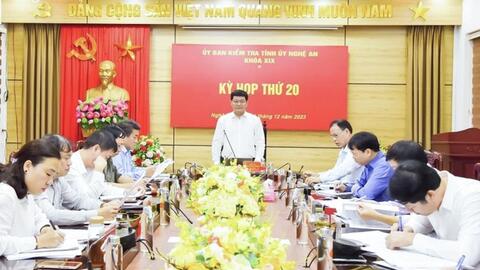 Kỷ luật Phó trưởng Ban Tổ chức Tỉnh ủy, Giám đốc Sở Giao thông