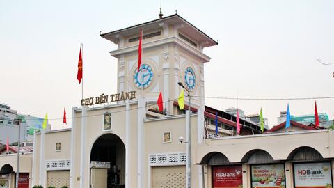 Tp.HCM: Khẩn trương cải tạo cảnh quan khu vực trước chợ Bến Thành