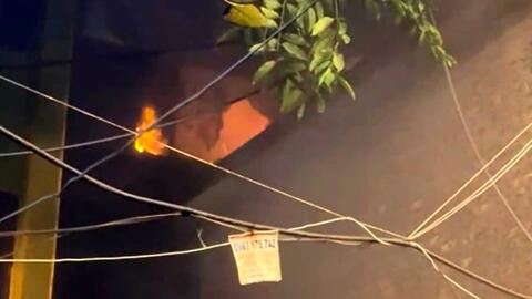 Nhanh chóng dập tắt vụ cháy nổ pháo hoa tại nhà dân