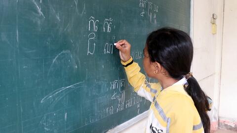 Người tâm huyết, tận tụy với việc dạy chữ Khmer ở Kiên Giang