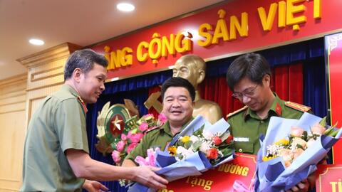 Thưởng nóng cho lực lượng công an triệt xóa các chuyên án lớn