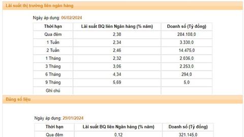 Lãi suất liên ngân hàng tăng vọt có đáng lo ngại?