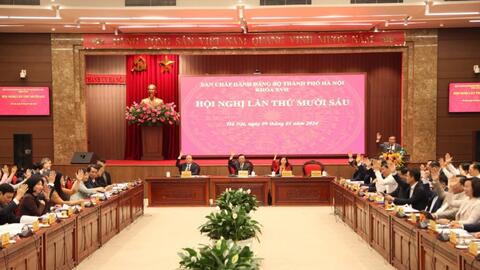 BCH Đảng bộ TP Hà Nội tổ chức hội nghị chuyên đề