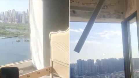 Trung Quốc: Gió bão thổi bay cửa sổ chung cư, 3 người rơi xuống đất tử vong