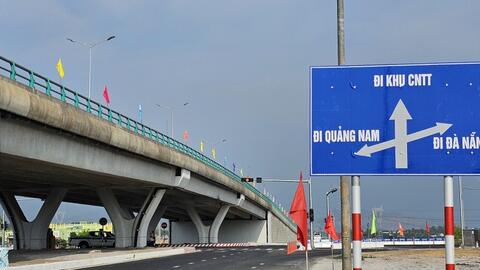 Đà Nẵng: Thông xe 19,1km đường vành đai phía Tây