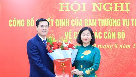 Đồng chí Nguyễn Xuân Phong là tân Phó Bí thư Huyện ủy Thanh Trì