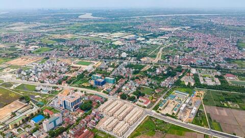 Giá bất động sản các quận, huyện ngoại thành Hà Nội  tăng mạnh