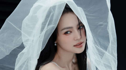 Lan Ngọc tung ảnh mặc váy cưới hậu du học