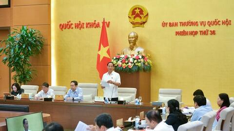Ủy ban Thường vụ Quốc hội cho ý kiến về công tác nhân sự cùng nhiều nội dung quan trọng khác
