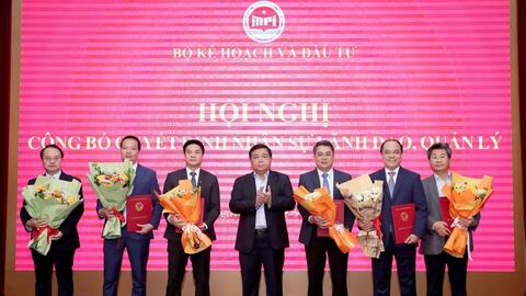 Điều động, bổ nhiệm nhiều nhân sự mới tại Bộ Kế hoạch và Đầu tư