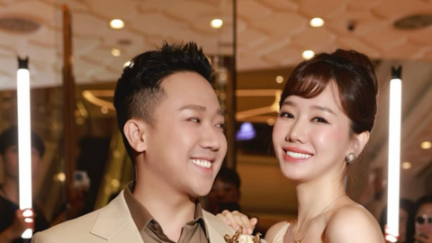 Trấn Thành phản ứng khi Hari Won bị soi mói