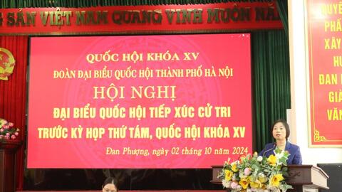 Đại biểu Quốc hội tiếp xúc cử tri đơn vị bầu cử số 7