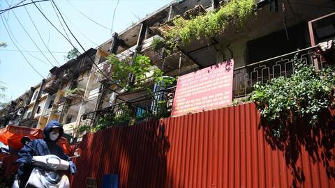 Nhiều chung cư cũ mất an toàn