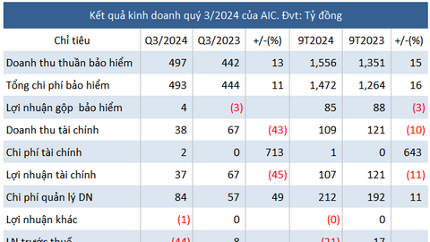 Công ty bảo hiểm đầu tiên báo lỗ do bão Yagi