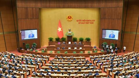 Ngày 25/10, Quốc hội tiếp tục họp riêng về công tác nhân sự