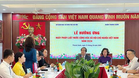 Bộ trưởng Nguyễn Kim Sơn dự Lễ phát động Ngày Pháp luật Việt Nam