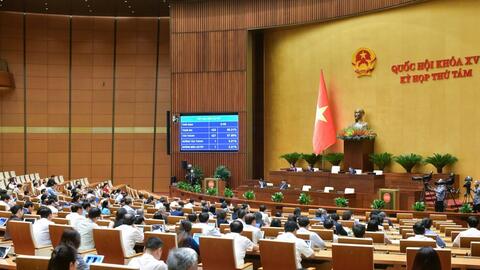 Quốc hội thông qua nghị quyết về quản lý thị trường bất động sản