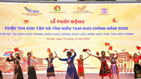 50 năm Giải phóng miền Nam thống nhất đất nước qua con tem bưu chính