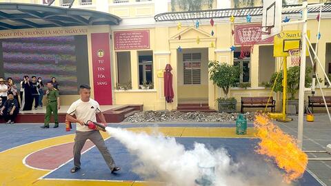 Phường Hàng Trống - đơn vị dẫn đầu an toàn phòng cháy, cứu nạn