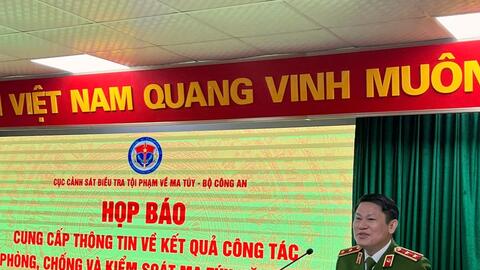 Triệt phá nhiều chuyên án, thu giữ số lượng ma túy đặc biệt lớn