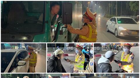 CSGT kịp thời xử lý tài xế vi phạm nồng độ cồn gần gấp 3 lần kịch khung