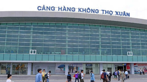 Tạm dừng khai thác sân bay Thọ Xuân vì flycam xâm nhập trái phép