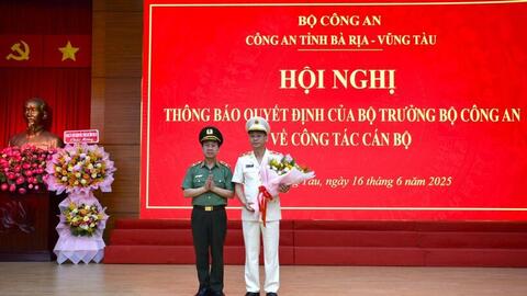 Thiếu tướng Vũ Như Hà nhận nhiệm vụ Giám đốc Công an tỉnh Tây Ninh
