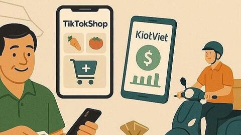 Tiểu thương chợ truyền thống có thêm “cẩm nang số hóa”