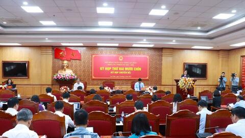 Lai Châu: Khai mạc Kỳ họp Hội đồng Nhân dân xem xét nhiều nội dung quan trọng
