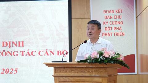 Trao quyết định bổ nhiệm Phó Chánh Văn phòng Bộ Công Thương