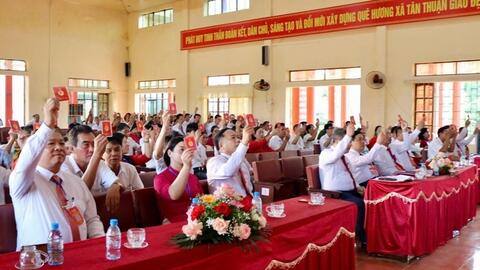 Chỉ định đồng chí Phạm Chí Công làm Bí thư Đảng ủy xã Tân Thuận, Hưng Yên