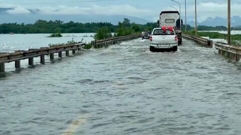 Hà Nội: Mực nước sông Tích lên cao mức báo động 1