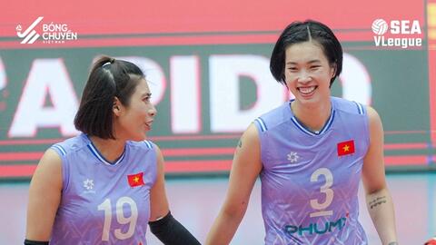 Lịch thi đấu bóng chuyền nữ Việt Nam tại chặng 2 SEA V-League 2025