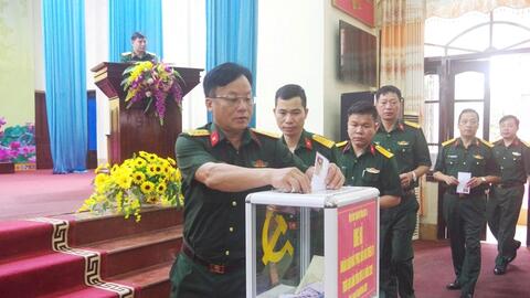 Bộ CHQS tỉnh Sơn La phát động quyên góp ủng hộ đồng bào bị thiên tai